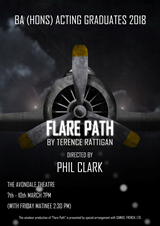 Flare Path, Italia Conti Academy, London